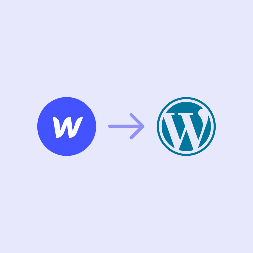 Webflow naar WordPress